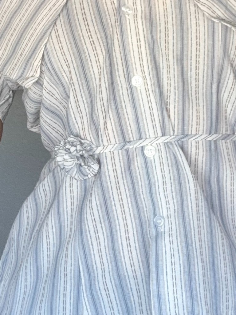 New-Zahi Stripe Off Shoulder Top — image 3 of 6